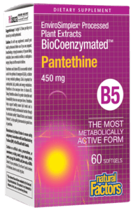 Natural Factors BioCoenzymated™ Pantethine