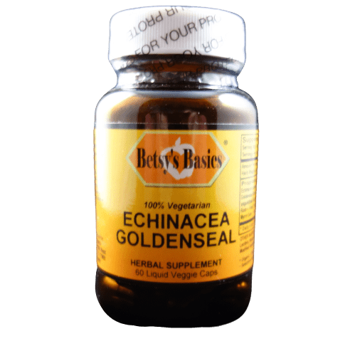 Betsy_s Basics Echinacea Goldenseal Liquid Veggie Caps