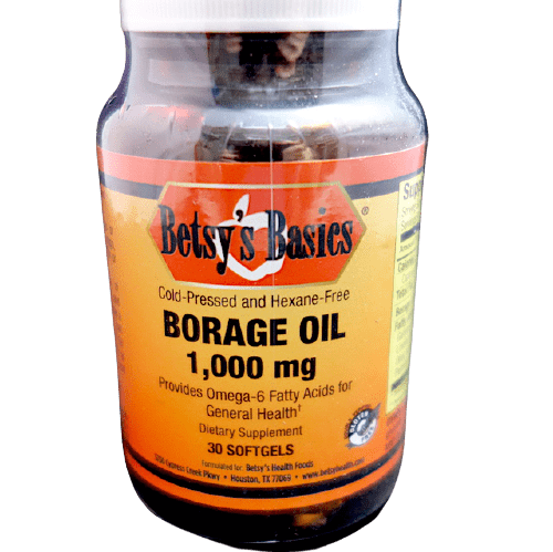 Borage Oil 1,000 mg, 30 sgel (item 133)