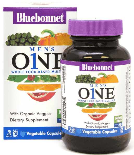 Bluebonnet Nutrition MEN’S ONE™ WHOLE FOOD-BASED MULTIPLE