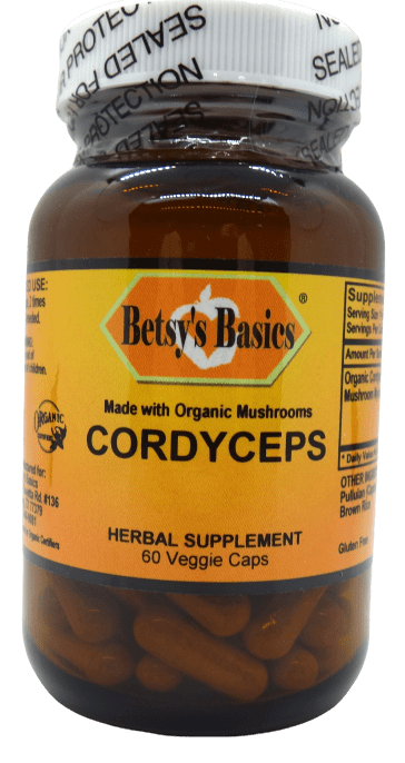 Betsy_s Basics Made With Organic Mushrooms Cordyceps