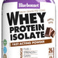 Bluebonnet Nutrition Whey Protein Isolate Natural Chocolate Flavor