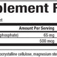 Natural Factors Chromium GTF Chelate 500 mcg Supplement Facts