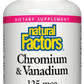 Natural Factors Chromium and Vanadium