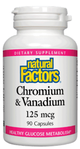 Natural Factors Chromium and Vanadium