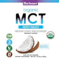 Bluebonnet Nutrition Organic MCT Supplement Facts