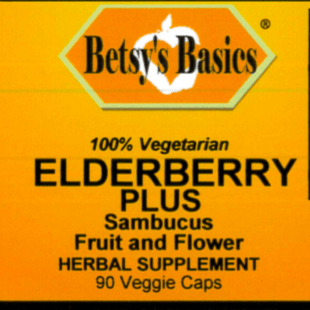 Elderberry Plus, 90 vcap by Betsy's Basics