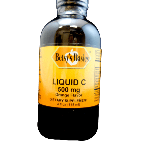 Betsy_s Basics Liquid C 500 mg Orange Flavor Liquid Supplement