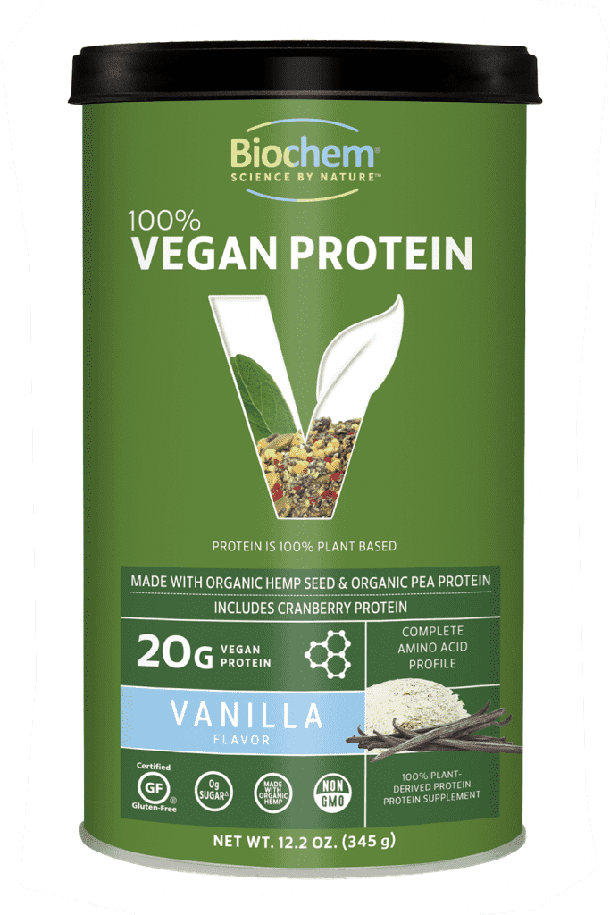 Biochem 100% Vegan Protein Vanilla Flavor