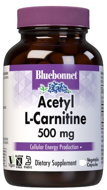 Bluebonnet Nutrition Acetyl L Carnitine 500 mg