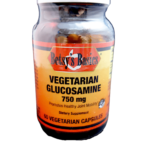 Betsy_s Basics Vegetarian Glucosamine 750 mg Vegetarian Capsules