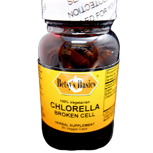 Betsy_s Basics Chlorella Broken Cell Powder Veggie Caps