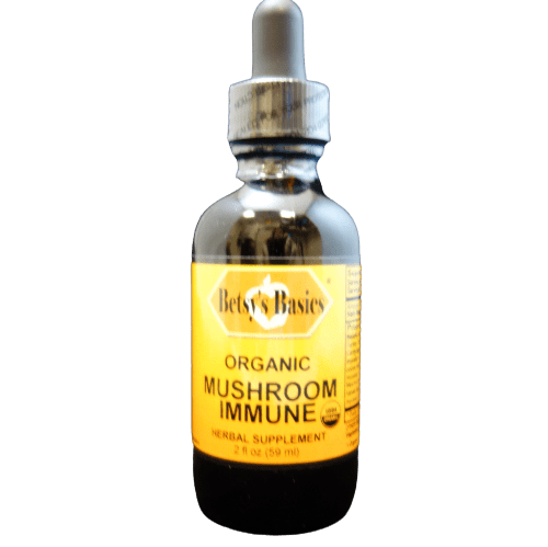 Betsy_s Basics Organic Mushroom Immune Liquid Supplement