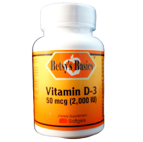 Betsy_s Basics Vitamin D-3 2,000 IU