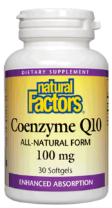 Natural Factors Coenzyme Q10 100 mg