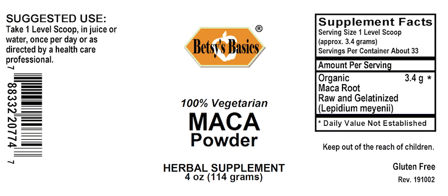 Betsy_s Basics MACA Powder