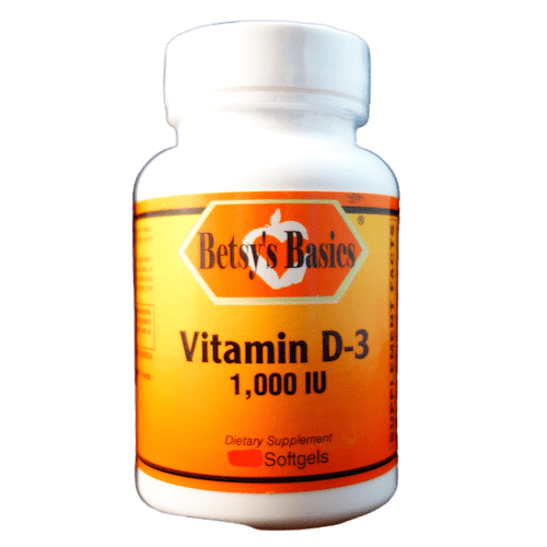 Betsy_s Basics Vitamin D-3 1,000 IU