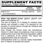 Betsy_s Basics Vitamin D3 1000 iu Supplement Facts