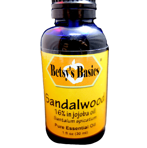 Betsy_s Basics Sandalwood 16 percent in jojoba oil Pure Essential Oil