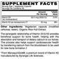 Betsy_s Basics Vitamin D3 and K2 Supplement Facts