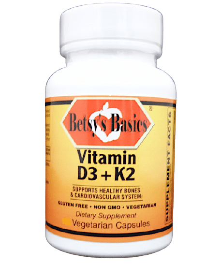 Betsy_s Basics Vitamin D3 Plus K2