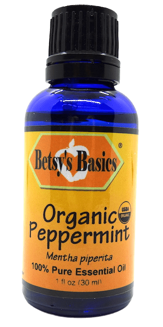 Betsy_s Basics Organic Peppermint 100 percent Pure Essential Oil