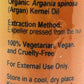 Betsy_s Basics Certified Organic Argan (Virgin) Moisturizing Oil Ingredients