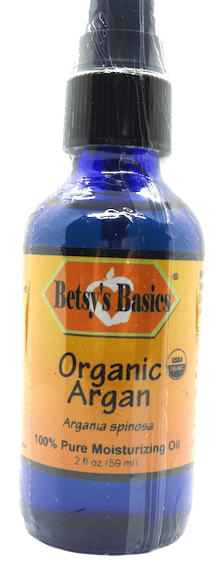 Betsy_s Basics Organic Argan 100 percent Pure Moisturizing Oil