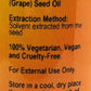 Betsy_s Basics Grapeseed Carrier Oil Ingredients