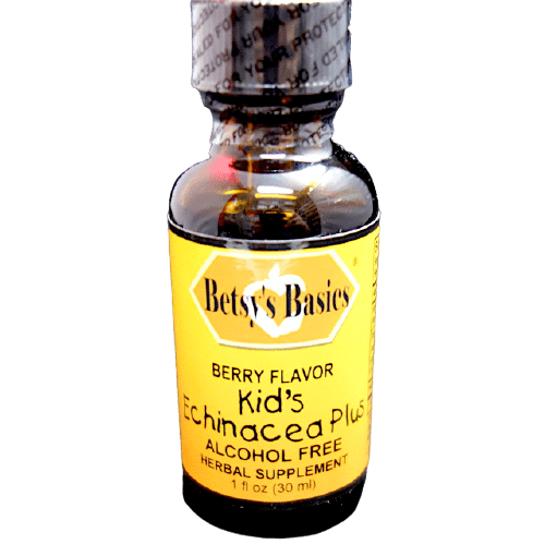 Betsy_s Basics Kid_s Echinacea Plus Alcohol Free Berry Flavor Liquid Supplement