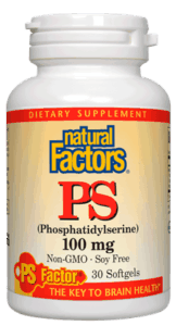 Natural Factors Phosphatidylserine 100 mg