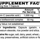 Betsy_s Basics C1000 Supplement Facts