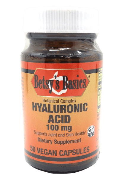 Betsy_s Basics Hyaluronic Acid 100 mg Vegan Capsules