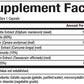 Natural Factors HerbalFactors® Liv-Gall Cleanse Supplement Facts