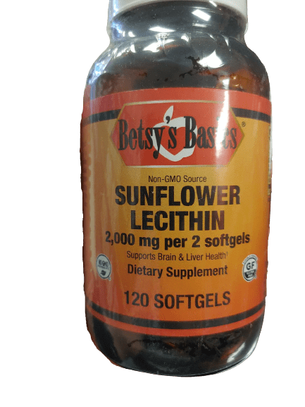 Betsy_s Basics Sunflower Lecithin softgels