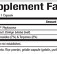 Natural Factors HerbalFactors® Ginkgo Biloba Phytosome 60 mg Supplement Facts