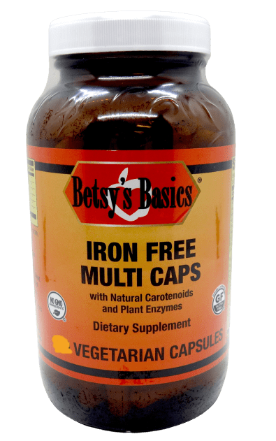 Betsy_s Basics Iron Free Multi Caps Vegetarian Capsules