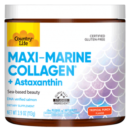 Country Life Maxi-Marine Collagen Plus Astaxanthin