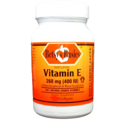 Betsy_s Basics Natural Vitamin E 400 iu