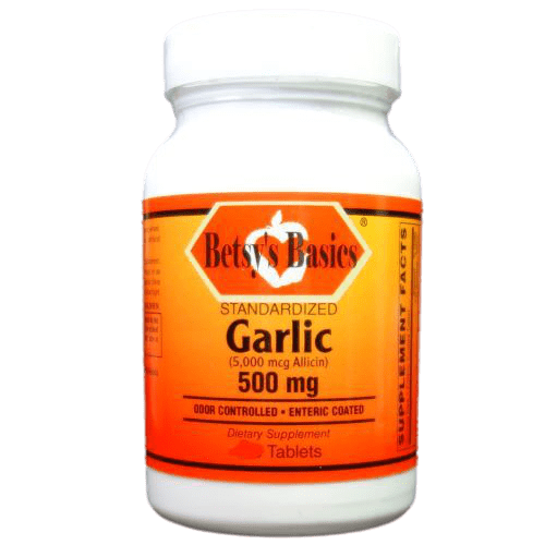 Garlic 500 mg by Betsy's Basics