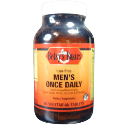 Betsy_s Basics Iron-Free Men_s Once Daily Multivitamin