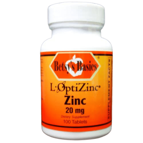 Betsy_s Basics L-OptiZinc Zinc 20 mg
