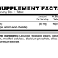 Betsy_s Basics Amino Acid Chelated Zinc Supplement Facts