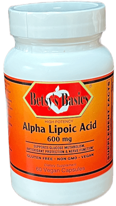 Betsy_s Basics Alpha Lipoic Acid 600 mg