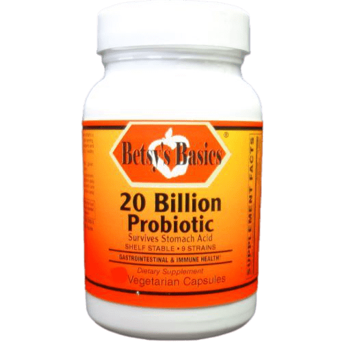 20 Billion Probiotic by Betsy's Basics