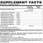 Betsy_s Basics Suprema Dophilus Supplement Facts