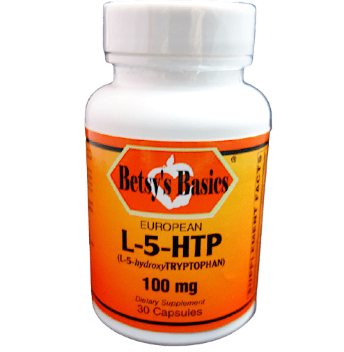 Betsy_s Basics L-5-HTP L-5-hydroxytryptophan 100 mg