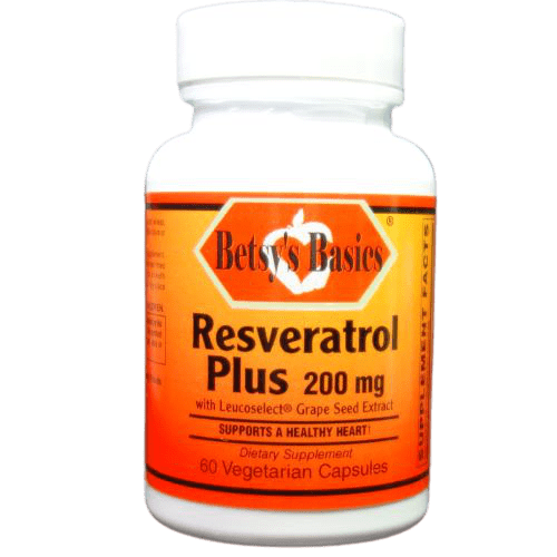 Betsy_s Basics Resveratrol Plus 200 mg
