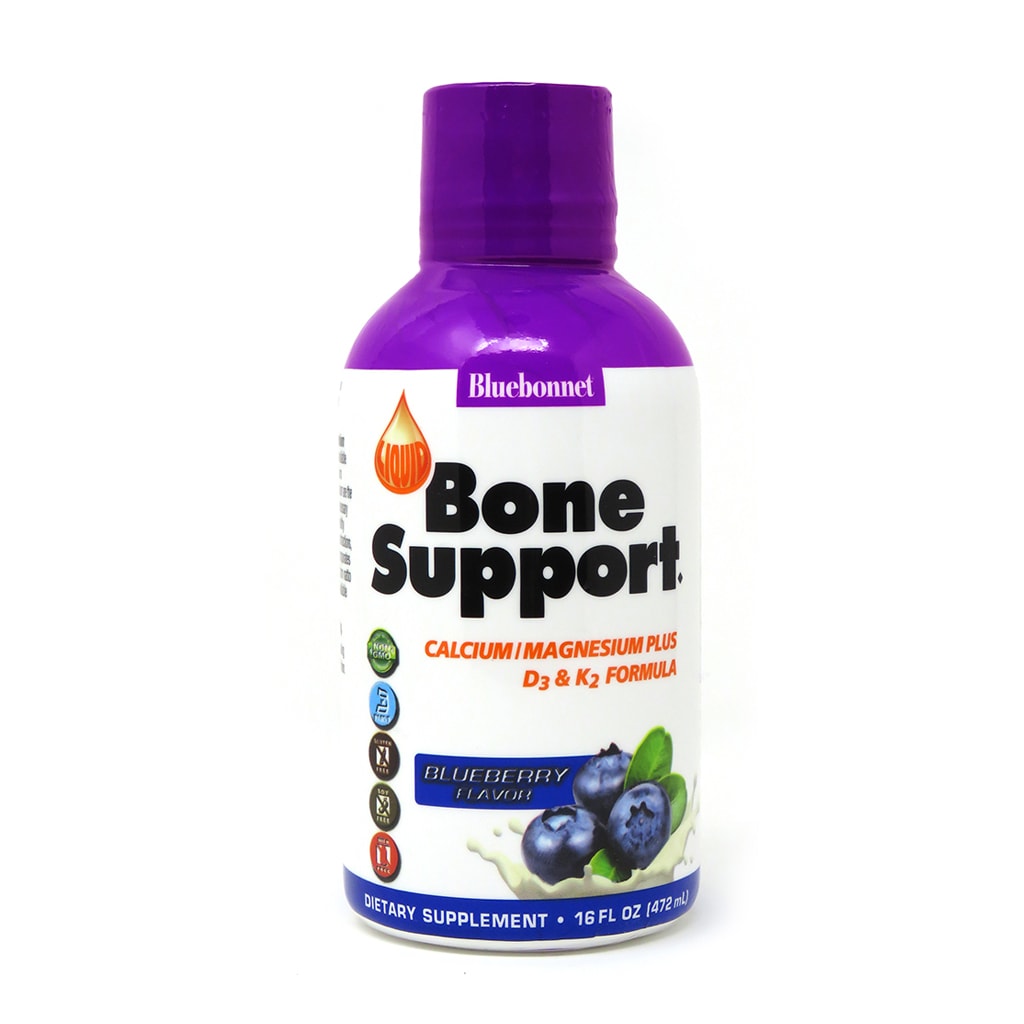 Bluebonnet Nutrition Liquid Bone Support Blueberry Flavor