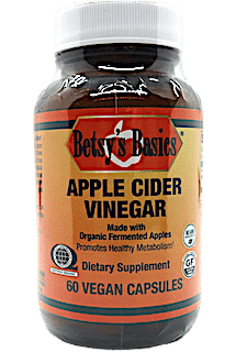 Betsy_s Basics Apple Cider Vinegar Vegan Capsules